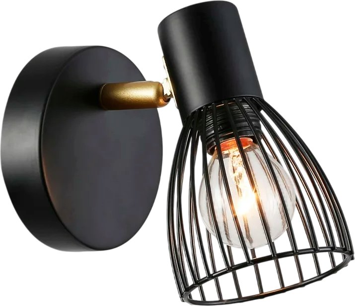Спот Ambrella light TR8659 BK/GD (черный/золото)