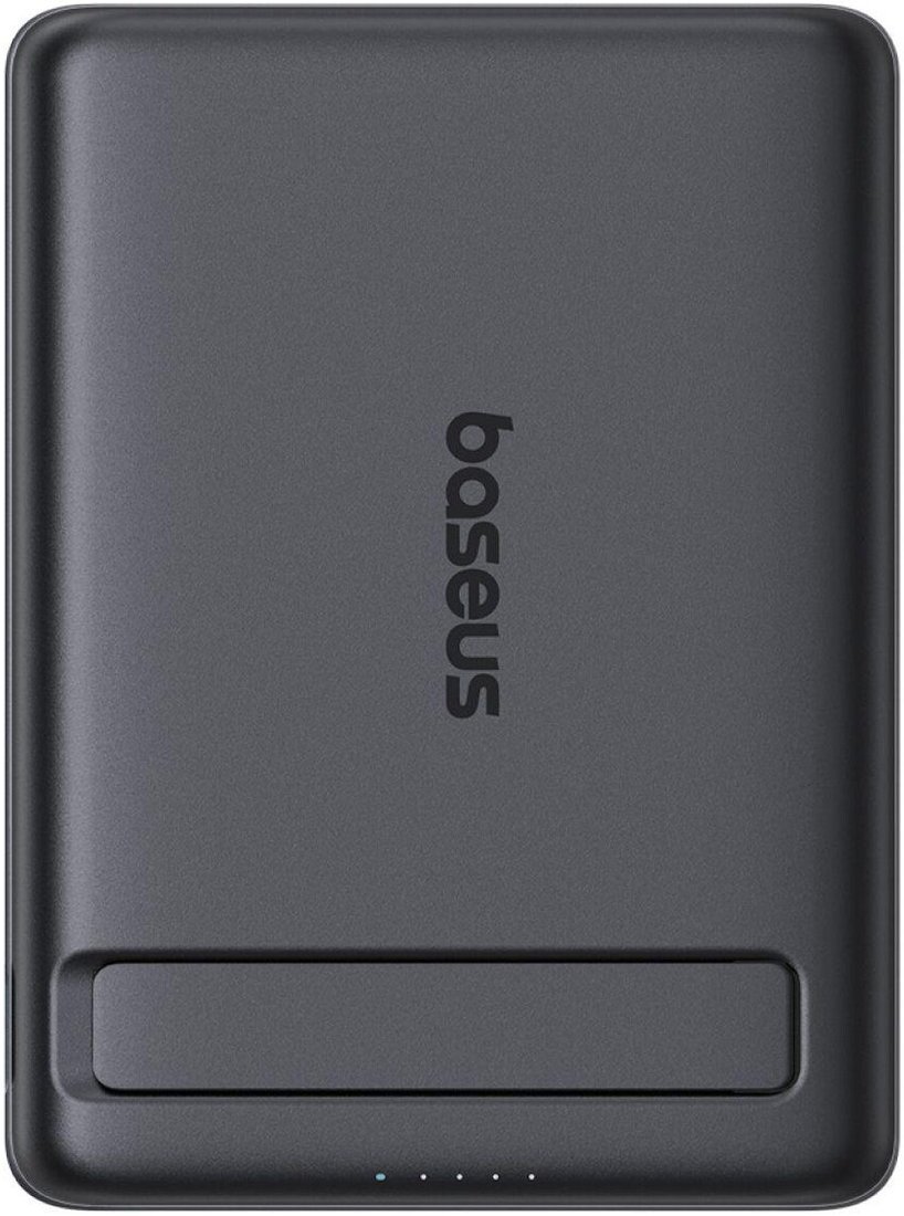 

Внешний аккумулятор Baseus PicoGo AM31 Mini Magnetic Power Bank with Stand 20W 5000mAh (черный)