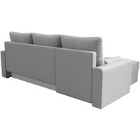 Угловой диван Лига диванов Верона лайт левый (экокожа белый) в Витебске