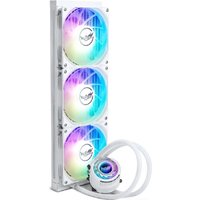 Система жидкостного охлаждения для процессора Valkyrie Jarn 420 ARGB (белый) в Пинске