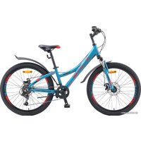 Велосипед Stels Navigator 430 MD 24 V010 2021 (синий)