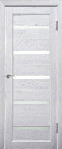 Юркас Вега ЧО 5 60x200 (белый, стекло мателюкс матовое)