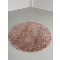 Ковер для жилой комнаты LAXMI Fluffy 01 круг (2.4x2.4, Blush)