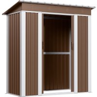  Спстрим с односкатной крышей 1850*1800*900 мм (коричневый)