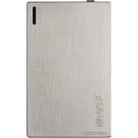 Внешний аккумулятор Hiper SLIM2000 (серебристый)