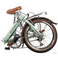 Велосипед Novatrack Aurora 3.6 20 2024 20FAURORA6S.BL4 (светло-бирюзовый, разобранный)