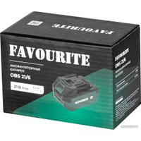 Аккумулятор Favourite OBS 21/6 (21В/6 Ah)