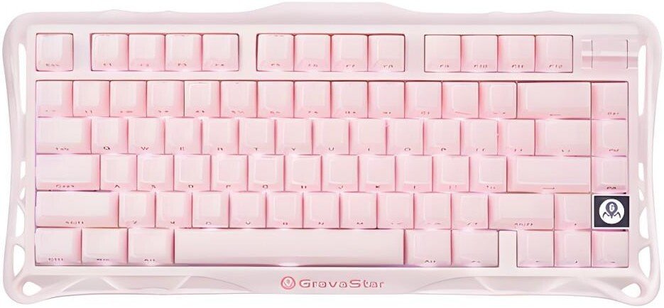 Клавиатура Gravastar Mercury K1 Special Edition Sakura Pink (GravaStar x Kailh Cherry Pink)