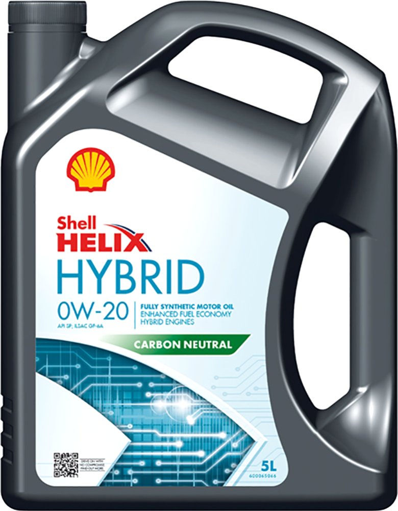 

Моторное масло Shell Helix Hybrid 0W-20 5л