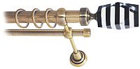 

Карниз для штор Lm Decor Даймонд 135 2р гладкий 25/16мм (антик, 4м)