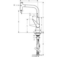 Смеситель Hansgrohe Talis Select S 72821800