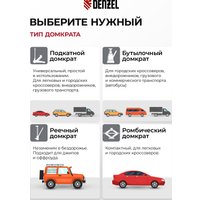 Подкатной домкрат Denzel 51156 2.8т