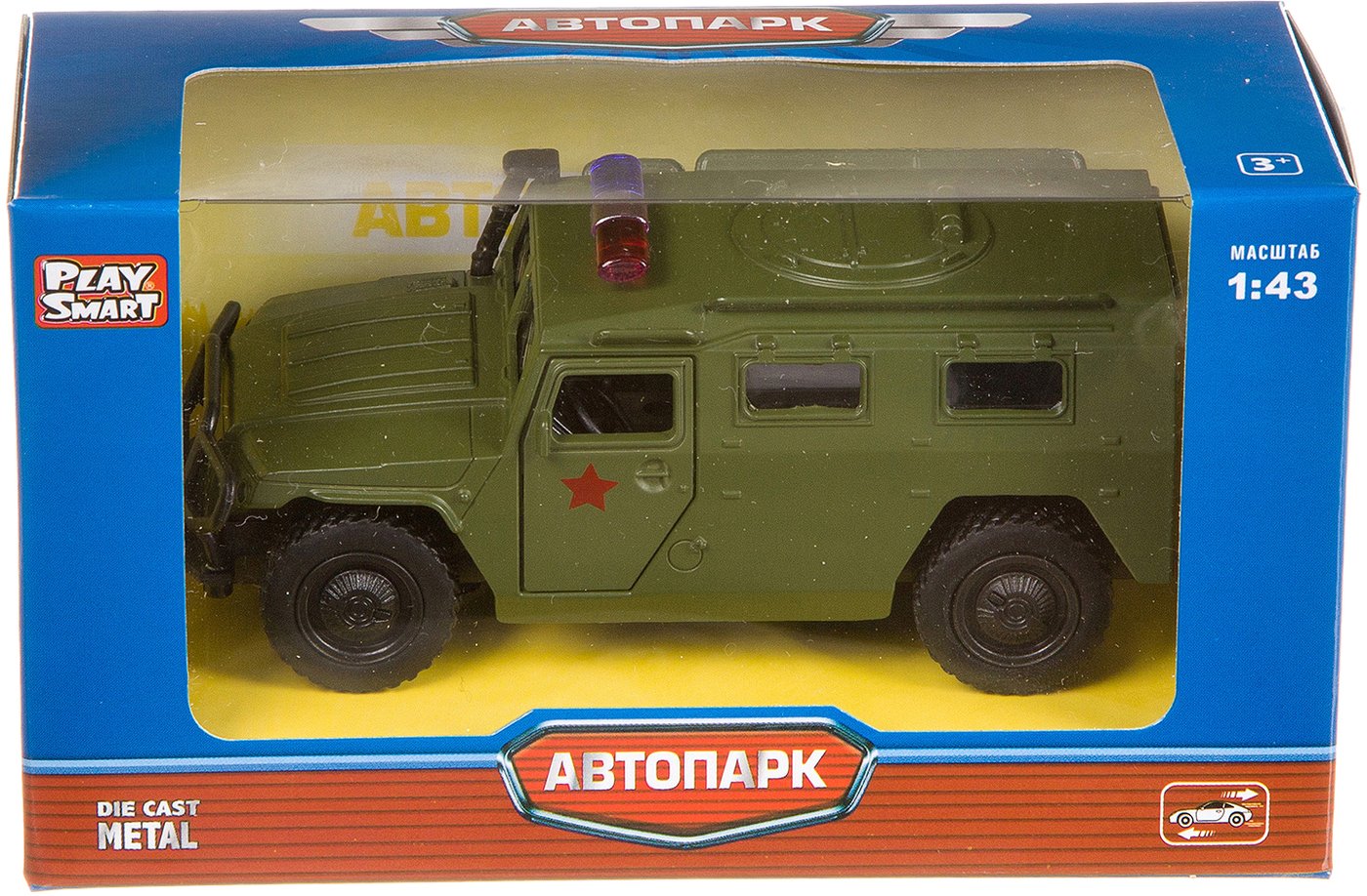 

Бронетранспортер Play Smart Автопарк Тигр А74803