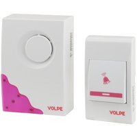 Беспроводной дверной звонок Volpe UDB-Q026 W-R1T1-16S-80M-WH UL-00002402 (белый)