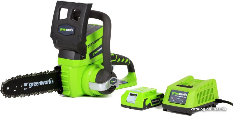 Аккумуляторная пила Greenworks G24CS25K2 [2000007VA]