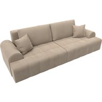 Диван Лига диванов Лига-080 131114 (велюр Seven 729 бежевый)