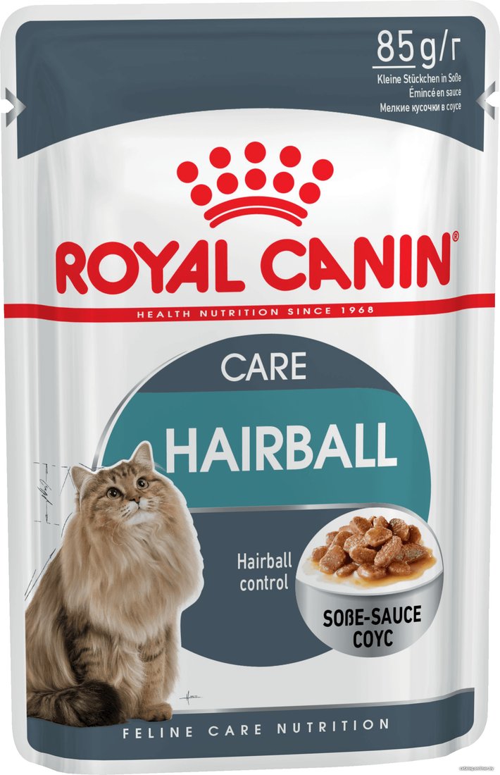 Пресервы Royal Canin Hairball Care в соусе 0.085 кг