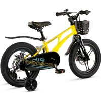 Детский велосипед Maxiscoo Air Pro 16 2025 MSC-A1641P (желтый матовый)