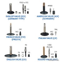 Велокамера Chaoyang 20x4.0/4.9 100/120-406 A/V 33mm Y052801
