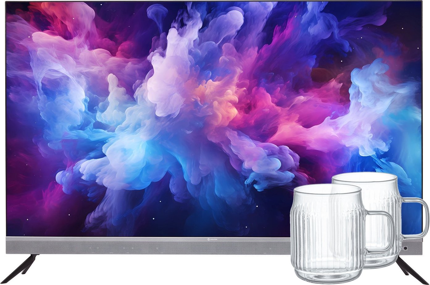

Телевизор Evolution WOSQ55MR1SBUHD + набор кружек Makkua Cup Cozyday MC270