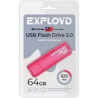 USB Flash Exployd 620 64GB (красный)