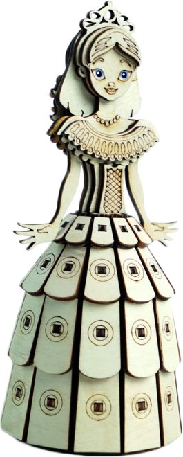 

3Д-пазл Lemmo Принцесса