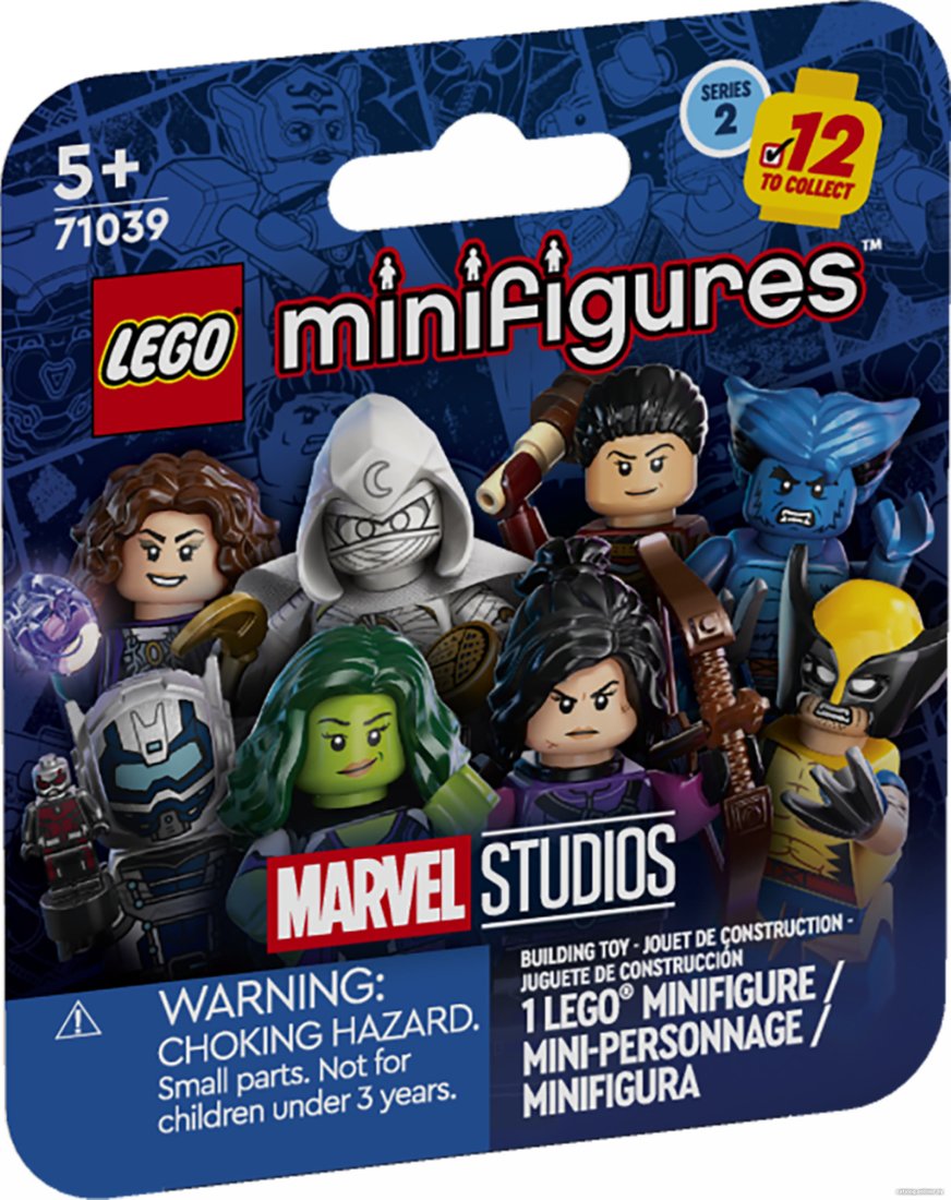 

Конструктор LEGO Minifigures 71039 2 серия Marvel