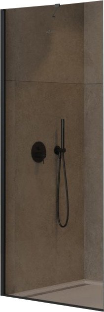 

Душевая стенка Cezares LIBERTA-L-1-TB-100-BR-NERO