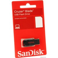 USB Flash SanDisk Cruzer Blade Black 64GB (SDCZ50-064G-B35)