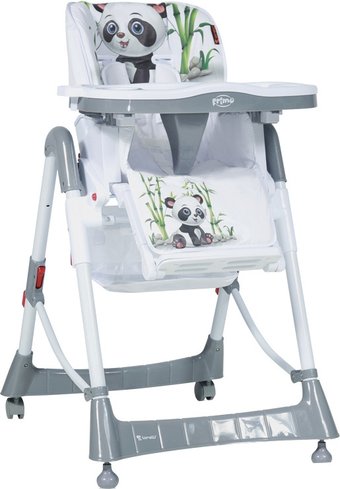 Высокий стульчик Lorelli Primo 2018 Grey Panda