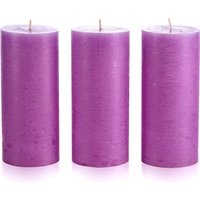 Набор свечей Мелт 150 мм (3 шт, лиловый)