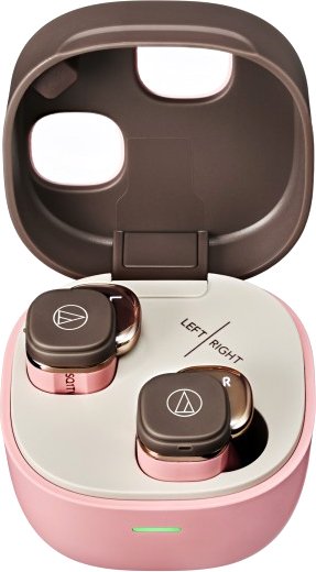 

Наушники Audio-Technica ATH-SQ1TW2 (коричневый/розовый)