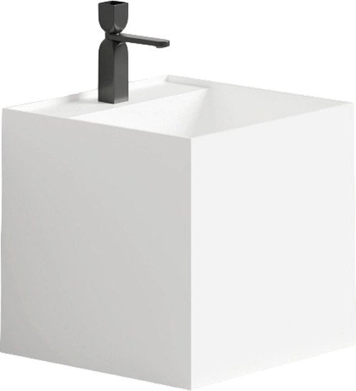 Умывальник Salini Armonia Square Top 03 130523TM (S-Stone,матовый)