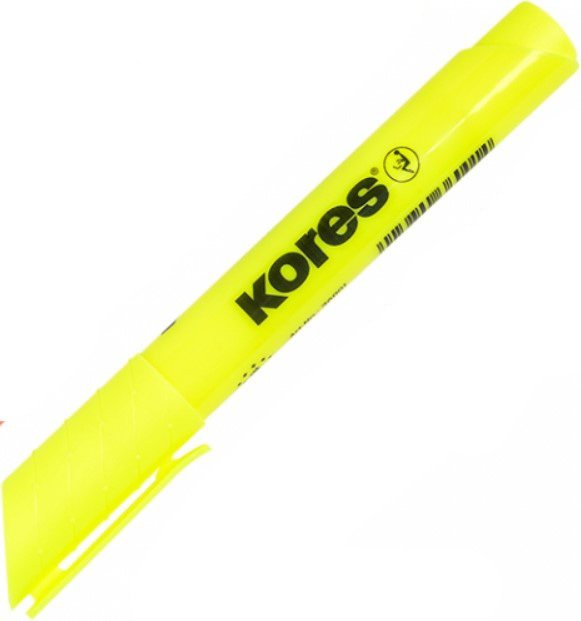 

Текстовыделитель Kores High Liner Plus 36001.02 (желтый)