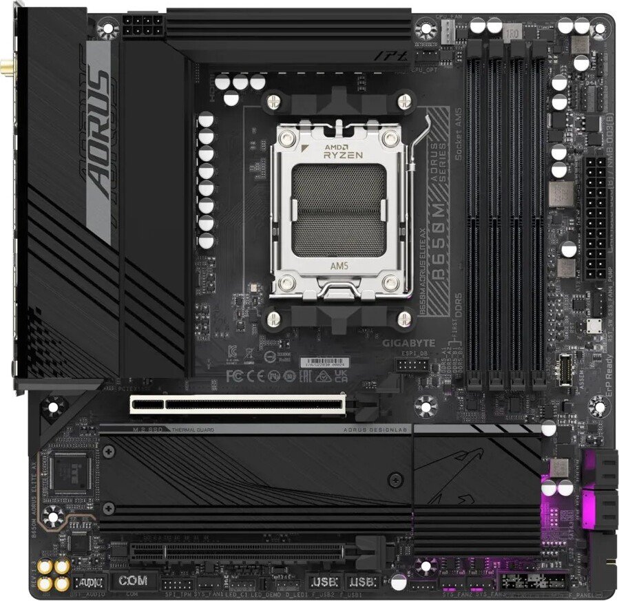 

Материнская плата Gigabyte B650M Aorus Elite AX (rev. 1.3)