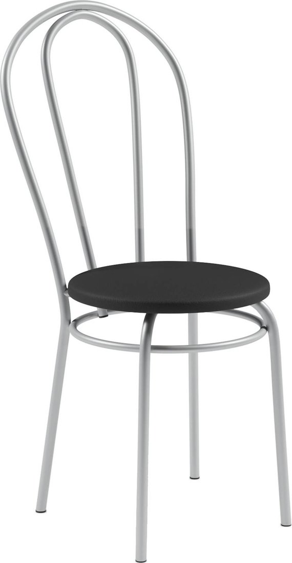 

Стул Mio Tesoro Тюльпан (черный/металлик)