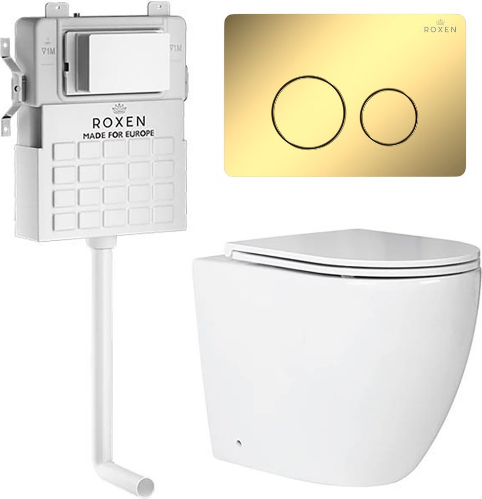 

Унитаз приставной Roxen Attach 868666