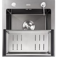 Кухонная мойка Avina HM4548 PVD (графит)