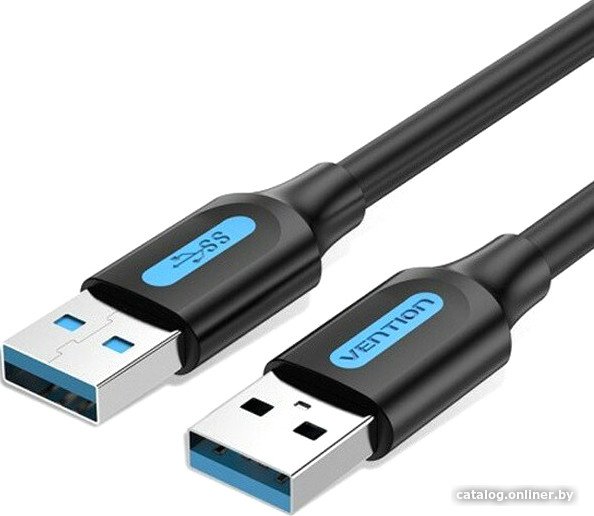 Кабель Vention CONBF USB Type-A - USB Type-A (1 м, черный)