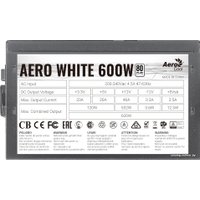 Блок питания AeroCool Aero White 600W