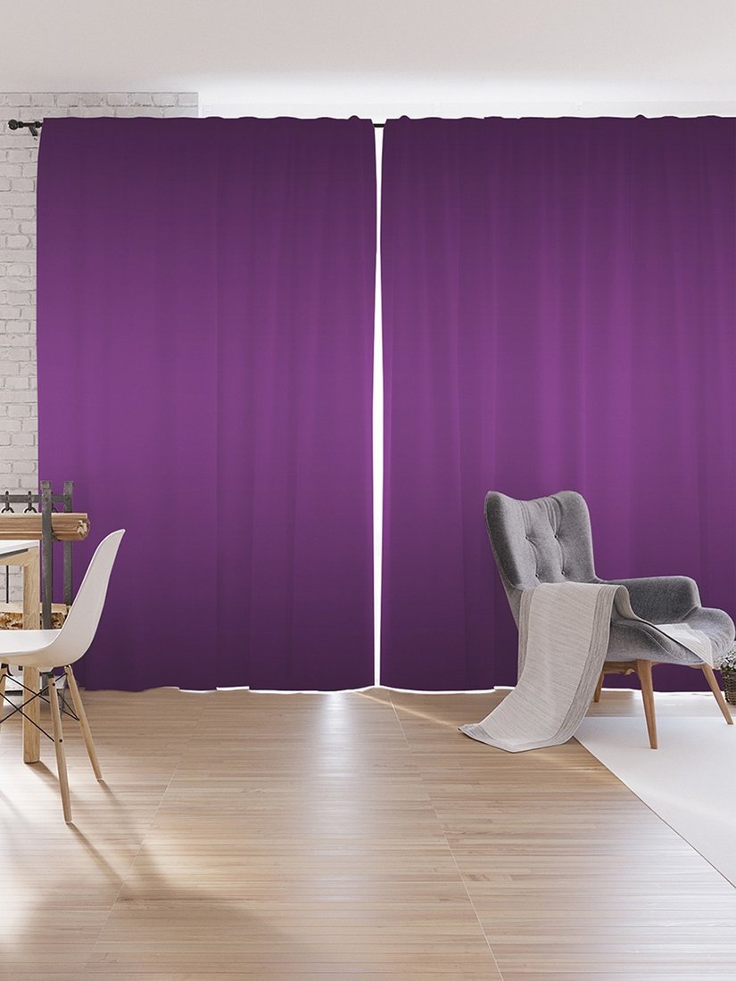 

Комплект штор JoyArty Фиолетовый блеск Oxford DeLux 1.7x2.65 м (2 шт)
