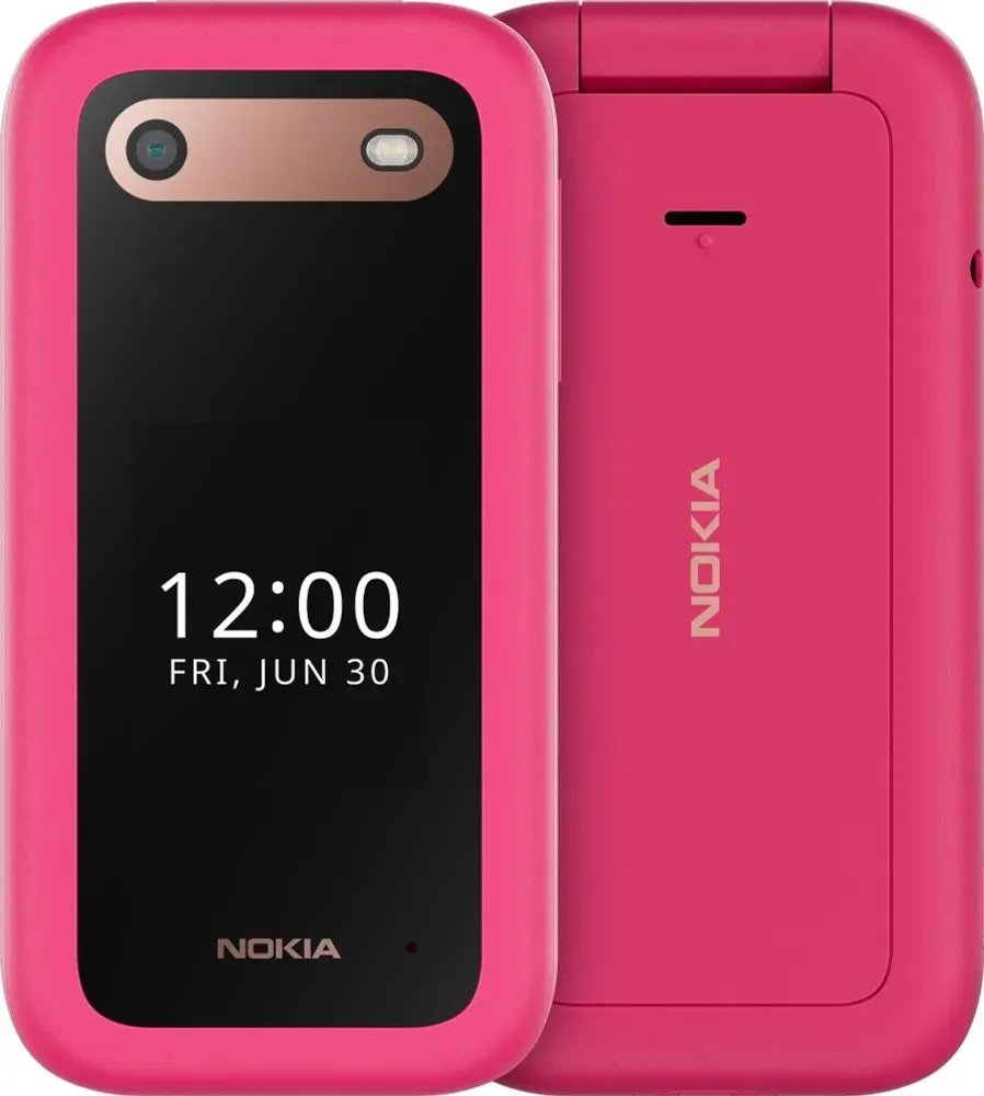 

Телефон Nokia 2660 (2022) TA-1469 Dual SIM (розовый)