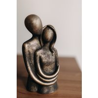 Статуэтка К.РАМА Влюбленные (черный с золотом)