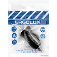 Автомобильное зарядное Ergolux ELX-CA01P-C02 ПРОМО