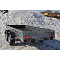 Двухосный прицеп AvtoS A35P2B тент 1200