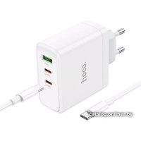 Сетевое зарядное Hoco N30 USB Type-C (белый)
