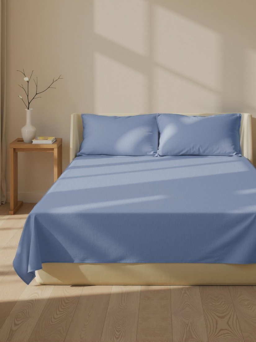 

Постельное белье Sima-Land Modal 10518579 (синий)