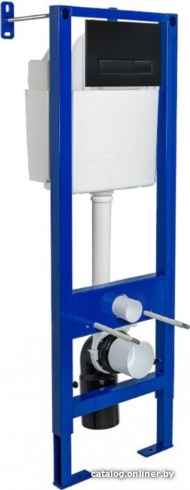 Инсталляция для унитаза Berges Wasserhaus Atom Line 410 040340 (с кнопкой)