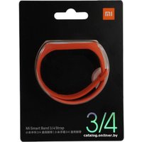 Ремешок Xiaomi для Mi Band 3/4 (оранжевый)