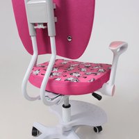 Детское ортопедическое кресло AksHome Pegas (розовый с котятами)